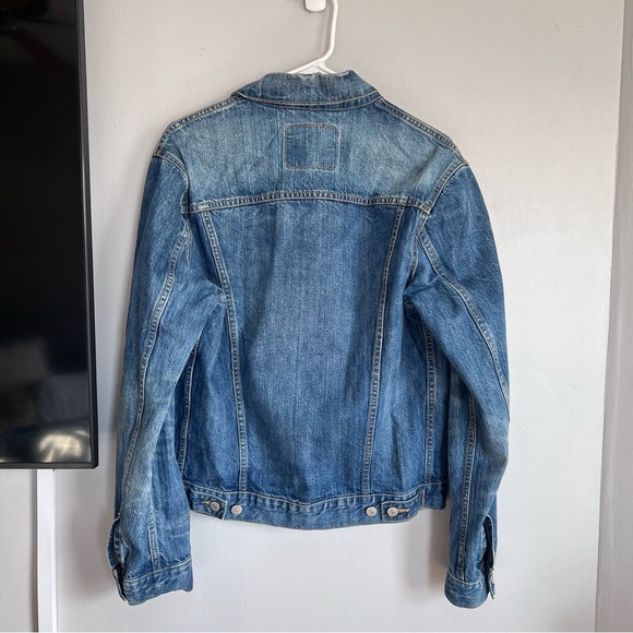 Levi’s Trucker Jacket Jean Denim Medium Wash S Cotton - Picture 5 of 5